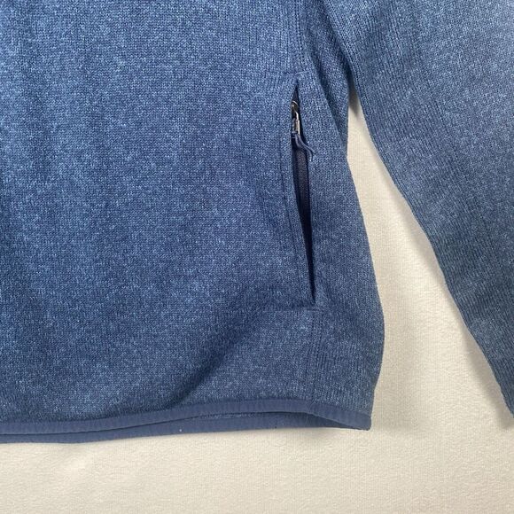 Patagonia Women’s Better Sweater ¼ Snap Pullover – Blue, Size M - Picture 10 of 13